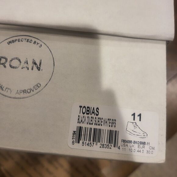 MSRP $139 ROAN by BED|STU Tobias Men's Black Leather Boots - Picture 7 of 10